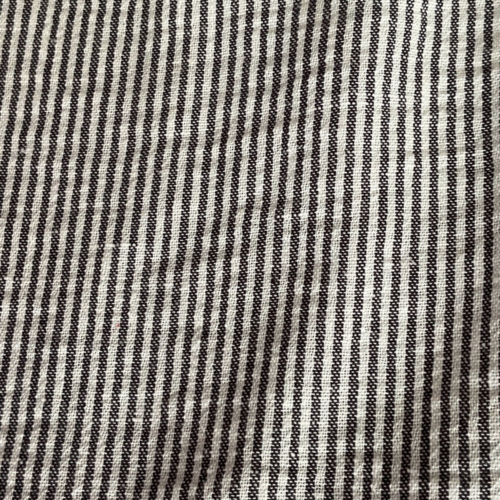 Floral & Ivy SoHo Dec Out Black and White Striped Blouse NWT - Picture 11 of 16